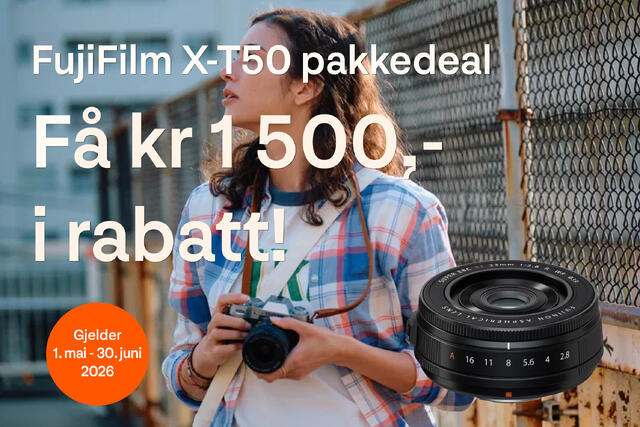 Fujifilm X-T50 kampanje